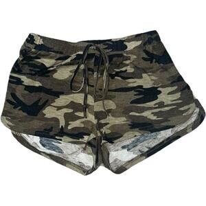 Women's Shein XS Green Camo Shorts
